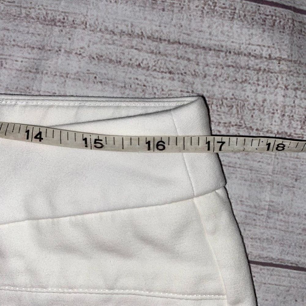 westbound new with tags cotton blend stretch capri pants white sz 14 women - Picture 9 of 11